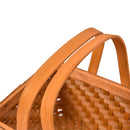 Picnic Basket Wicker Baskets Outdoor Deluxe Gift Storage Person Storage Carry