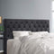 Artiss King Size Bed Head Headboard Bedhead Fabric Frame Base CAPPI Charcoal