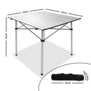 Weisshorn Portable Roll Up Folding Camping Table