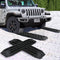 2PK Recovery Tracks 10T Sand Tracks Mud Snow Grass Accessory 4WD In Black Colour