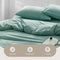 Cosy Club Washed Cotton Quilt Set Green King