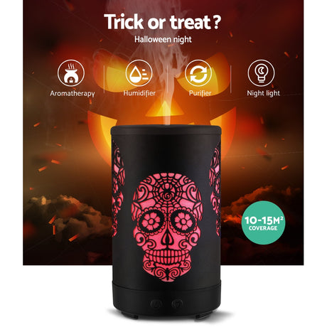 Devanti 100ml Aroma Diffuser Halloween Style