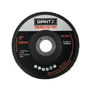 Giantz 50 PCS Zirconia Sanding Flap Disc 5’’ 125mm 40Grit Angle Grinding Wheel