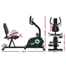 Everfit Magnetic Recumbent Exercise Bike Fitness Cycle Trainer Gym Equipment