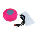 Mini Waterproof Wireless Bluetooth Speaker (Pink)