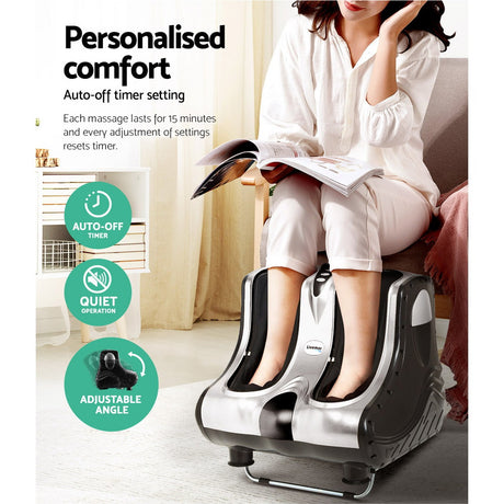 Livemor Calf & Foot Massager - Silver