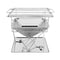 Grillz Camping Fire Pit BBQ Portable Folding Stainless Steel Stove Outdoor Pits