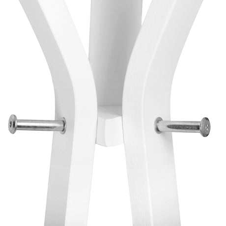 Artiss Wooden Coat Hanger Stand - White