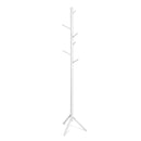 Artiss Wooden Clothes Stand with 6 Hooks - White