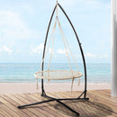 Keezi Kids Outdoor Nest Spider Web Swing Hammock Chair with Steel Stand 100cm