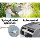 10M Retractable Water Hose Reel Garden Storage AutoRewind Spray Gun