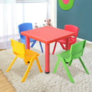 Keezi 5 Piece Kids Table and Chair Set - Red