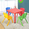 Keezi 5 Piece Kids Table and Chair Set - Red