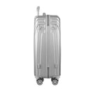 Wanderlite 3pc Luggage 20'' 24'' 28'' Trolley Suitcase Sets Travel TSA Hard Case Lightweight Silver