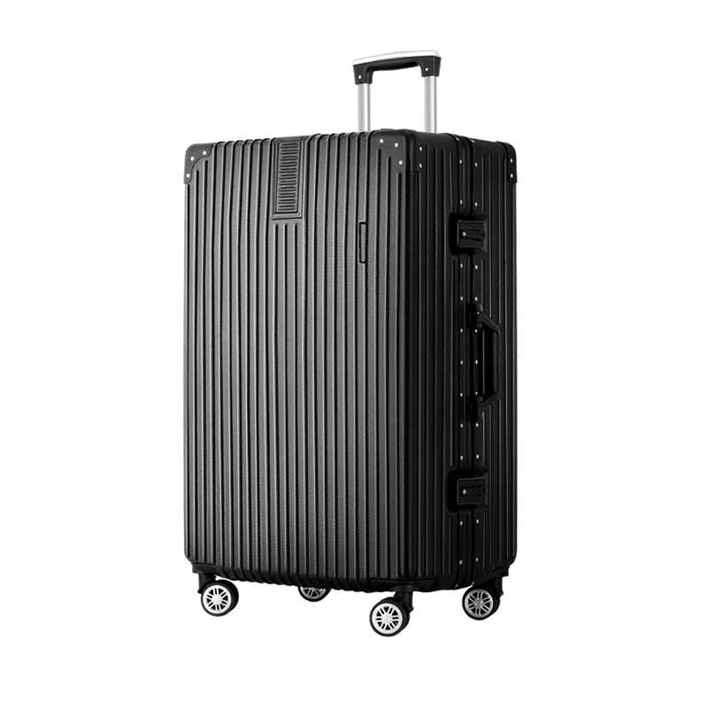 Wanderlite 28'' Luggage Travel Suitcase Set TSA Hard Case Lightweight Aluminum