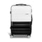 Wanderlite Lightweight Hard Suit Case Luggage Black & White