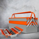 Cantilever Box Tool Storage 5 Tray Folding Lockable Organiser Parts Drawer Chest