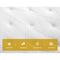 Giselle Bedding 32cm Mattress Euro Top King