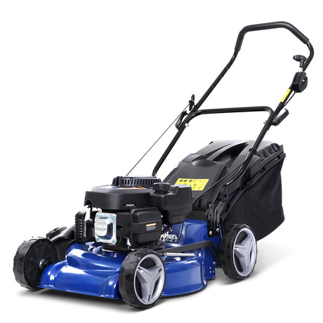 Lawn Mower 19 175cc Petrol Powered Push Lawnmower 4 Stroke 4-IN-1