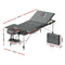 Zenses Massage Table Portable Aluminium 2 Fold Massages Bed Beauty Therapy 55cm