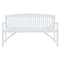 Gardeon Wooden Garden Bench Chair Outdoor Furniture Patio Deck 3 Seater White