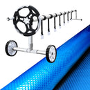 Aquabuddy Pool Cover Roller Blanket Bubble Heater Solar Swimming Covers 8x4.2M