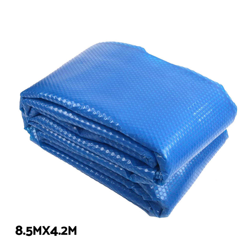 Aquabuddy 8.5x4.2m Swimming Pool Cover Roller Solar Blanket Bubble Heater Covers