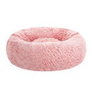 i.Pet Pet bed Dog Cat Calming Pet bed Small 60cm Pink Sleeping Comfy Cave Washable