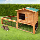 i.Pet Rabbit Hutch Chicken Coop 155cm Tall Wooden Pet Hutch