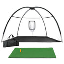 Everfit 3.5M Golf Practice Net with Driving Mat Training Target Hitting Mat