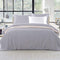 Giselle Quilt Cover Set Classic Grey - King