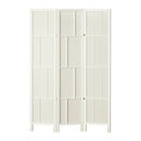 Artiss Ashton Room Divider Screen Privacy Wood Dividers Stand 3 Panel White