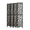 Artiss Clover Room Divider Screen Privacy Wood Dividers Stand 8 Panel Black