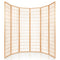 Artiss 6 Panel Room Divider Privacy Screen Foldable Pine Wood Stand Natural