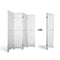 Artiss 4 Panel Foldable Wooden Room Divider - White