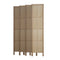 Artiss Jade Room Divider Screen Privacy Wood Dividers Stand 8 Panel Brown