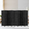 Artiss 8 Panel Room Divider Screen Privacy Timber Foldable Dividers Stand Black