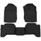 Weisshorn Ford Ranger Car Floor Mats PX PX2 PX3 Dual Cab 2011-2019 3D Rubber