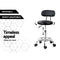 Artiss set of 2 Salon Stool Swivel Chair Backrest Barber Hairdressing Hydraulic Height