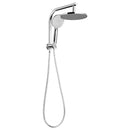 WELS 9 inch Rain Shower Head Round Wall Bathroom Arm Handheld Spray Bracket Rail Chrome