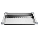 Cefito Stainless Steel Double Sink & Colander