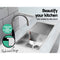 Cefito 75cm x 45cm Stainless Steel Kitchen Sink Under/Top/Flush Mount Silver