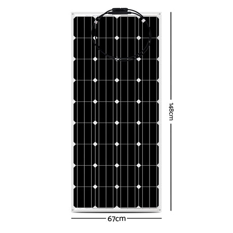 Solraiser 200W Water Proof Flexible Solar Panel