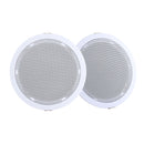 2 x 6 In Ceiling Speakers Home 80W Speaker Theatre Stereo Outdoor Multi Room"