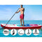 Weisshorn Stand Up Paddle Boards 11' Inflatable SUP Surfboard Paddleboard Kayak Pink