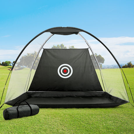 Everfit 3M Golf Practice Net Tent Portable Training Aid Driving Target Mat Soccer