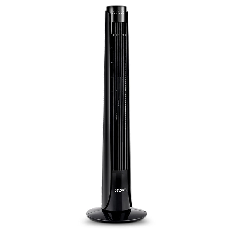 Devanti Portable Tower Fan - Black