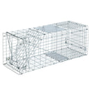 Humane Animal Trap Cage 66 x 23 x 25cm  - Silver