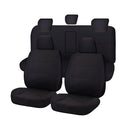 Seat Covers for HOLDEN COLORADO RG SERIES FR 06/2012 - ON DUAL FR BLACK ALL TERRAIN