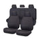 Seat Covers for MITSUBISHI TRITON FR ML-MN SERIES 06/2006 ? 2015 DUAL CAB UTILITY FR CHARCOAL ALL TERRAIN